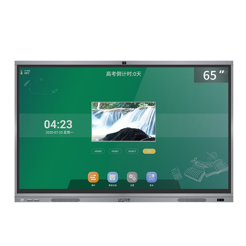 洛菲特(LOFIT)智能会议平板 65英寸4K双系统 培训教学电子白板 智能交互触摸一体机显示器 LFT650M-T