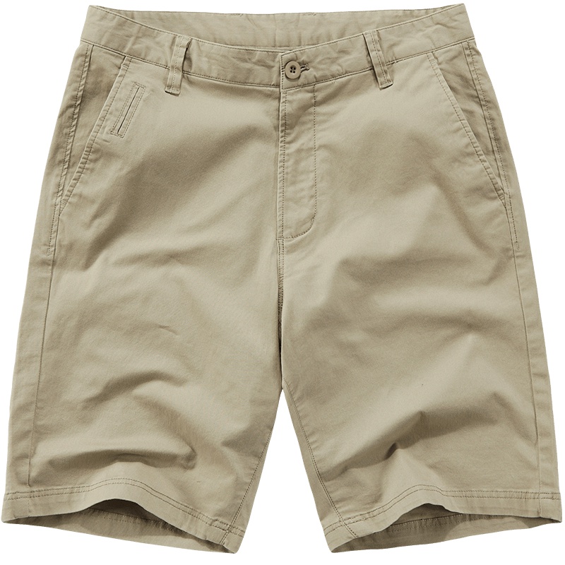 VOGOODOG男士休闲短裤男夏季五分裤西装中裤子宽松纯棉薄款半截中腿西裤潮流韩版夏天短裤子男商务大码中年老爸装大裤衩