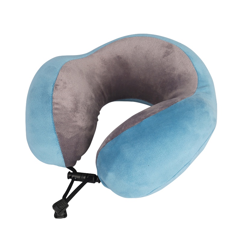 沃荷(KnowHow)泰国进口天然乳胶U型枕头护颈枕旅行汽车枕飞机枕颈枕U形护脖颈椎午睡