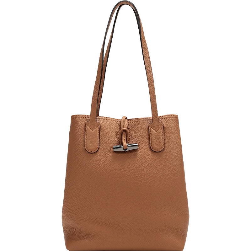 Longchamp 珑骧 女士 ROSEAU系列皮质手提单肩包 10096 968