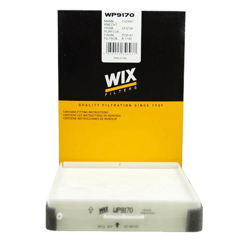 维克斯(WIX)单效空调滤WP9170适配02-08款索纳塔 2.7L V6/05-06款远舰 1.8/2.0L