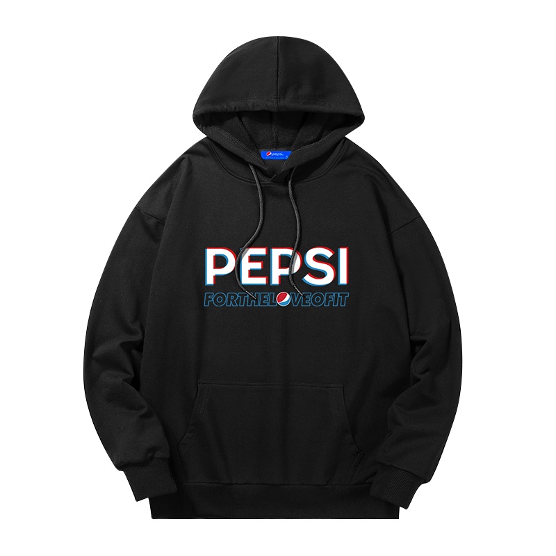 Pepsi/百事 男女同款休闲时尚潮流宽松卫衣BSW-2169加绒420克