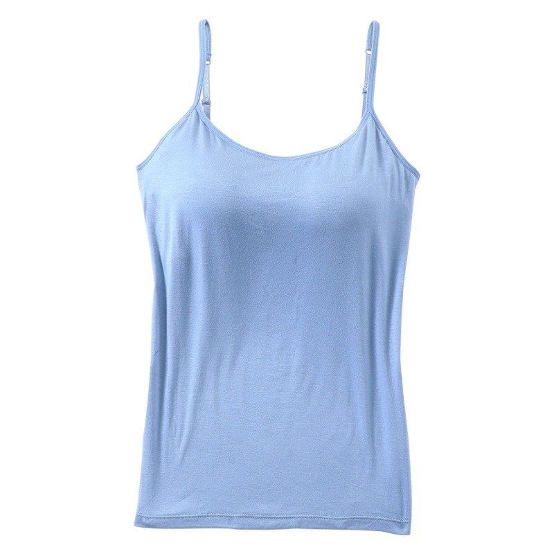 俞兆林春季无缝保暖背心女细肩带薄款单层显瘦v领吊带蕾丝内衣