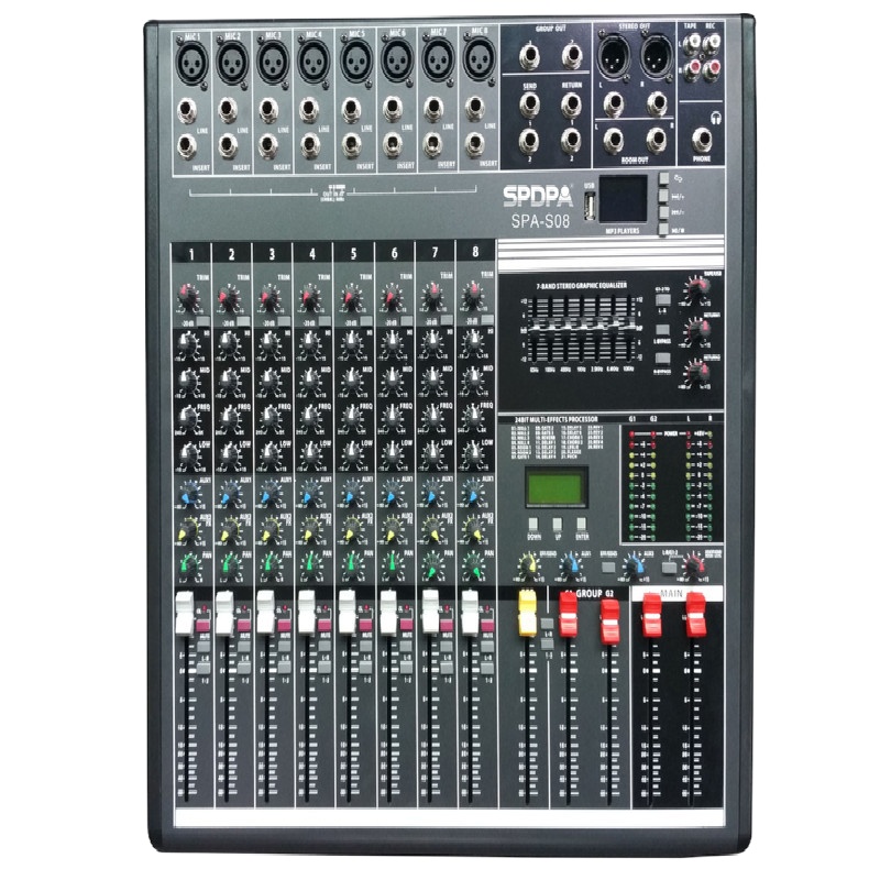 SPDPA SPA-M240 数字音频处理器 含安装 单位:套