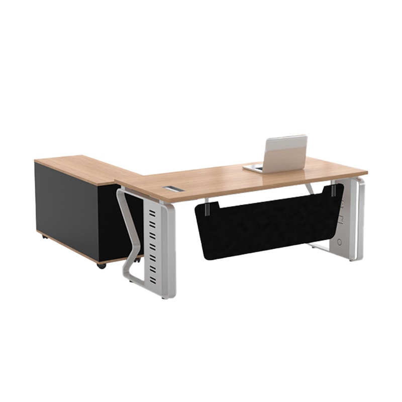 [理政]板式办公桌 简约现代 老板电脑桌 1.8m班桌主管桌 经理办公桌