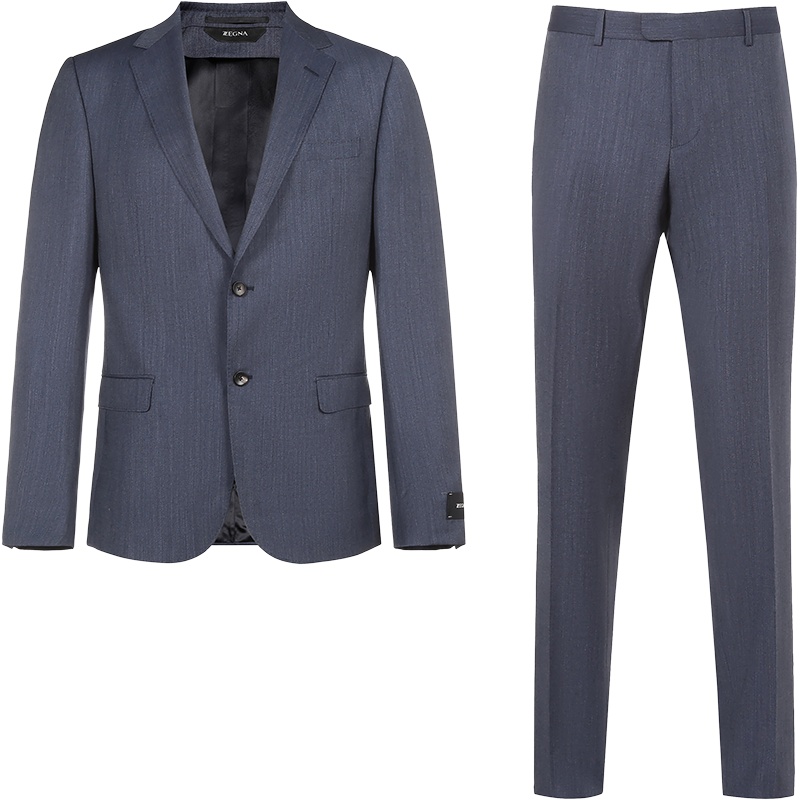 Z ZEGNA 杰尼亚 男士 羊毛西服套装 924764 281CGA