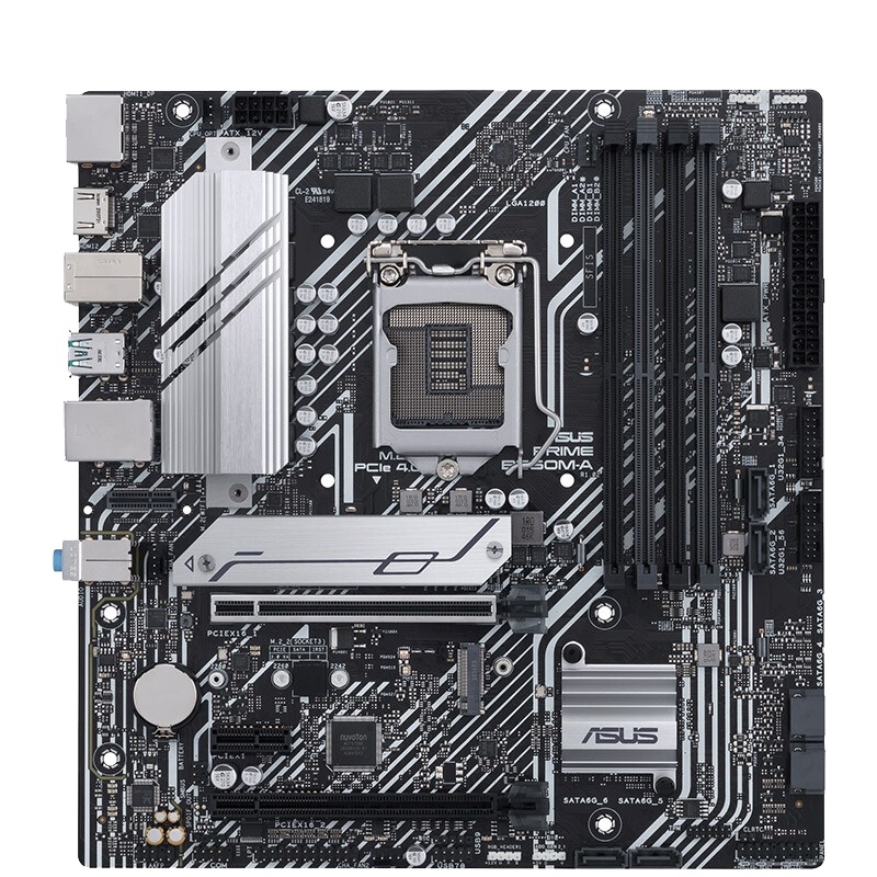 华硕(ASUS)PRIME B560M-A主板 支持 CPU 11600KF/11400F/10600KF/10400F(Intel B560/LGA 1200)