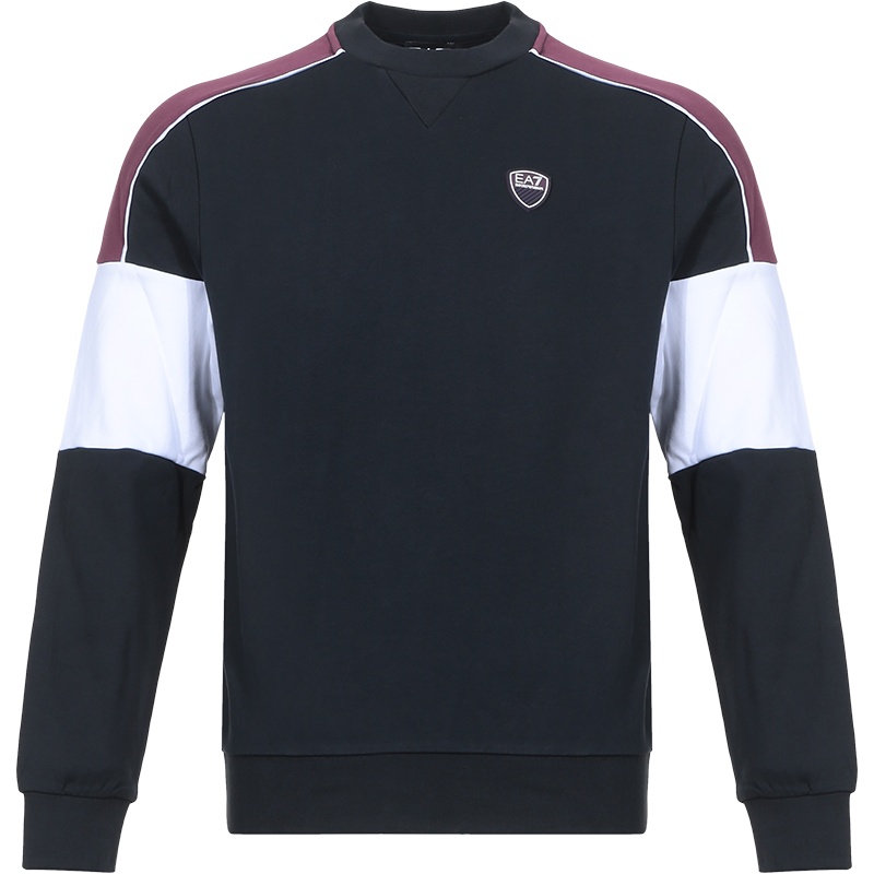 EMPORIO ARMANI EA7 阿玛尼 男士 棉质圆领长袖卫衣运动衫 3HPM42 PJ11Z