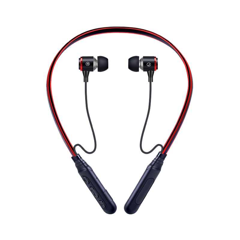 JZGSHARK E3N 蓝牙耳机入耳颈戴式 手机蓝牙耳机通用无线耳机 蓝牙耳机超长待机运动挂脖