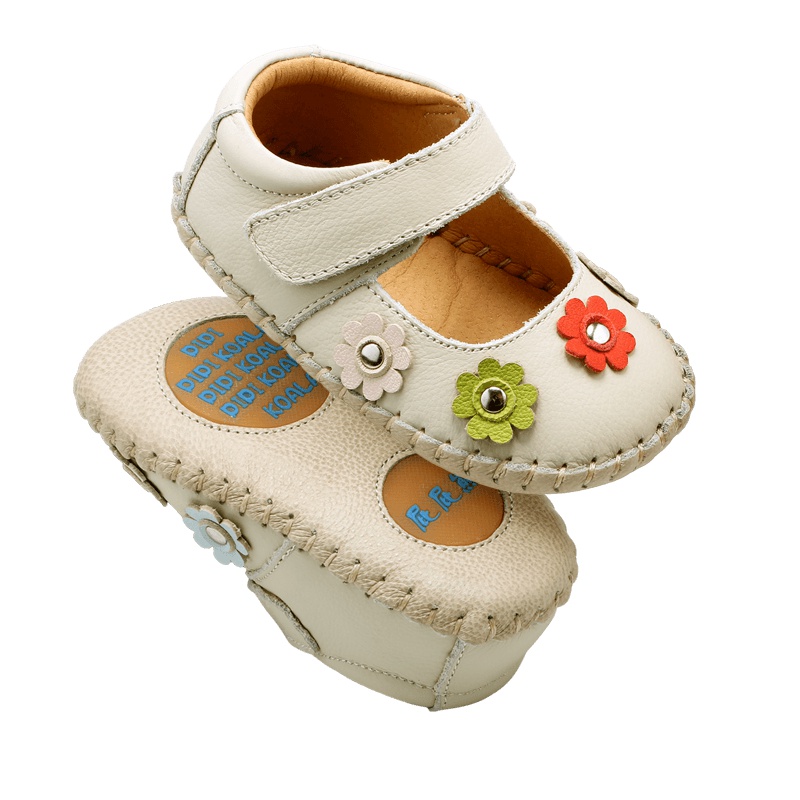 屁屁熊女宝鞋春秋0-1-3岁女宝宝单鞋 女童公主软底防滑学步鞋婴儿小皮鞋