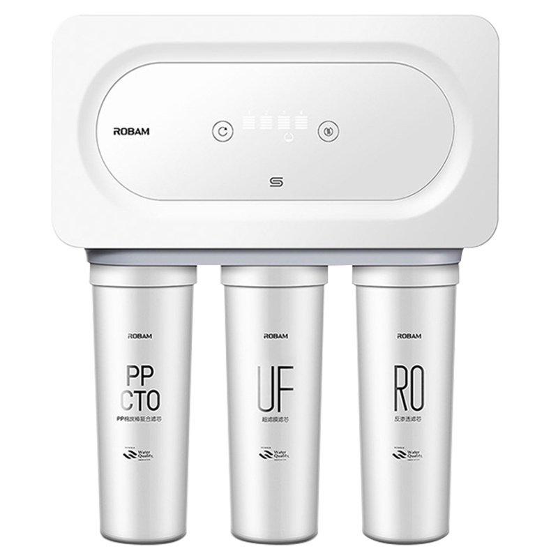 老板(ROBAM)J387 反渗透双出水净水机 去除细菌重金属 超滤芯 75加仑 低废水比 高端水处理机