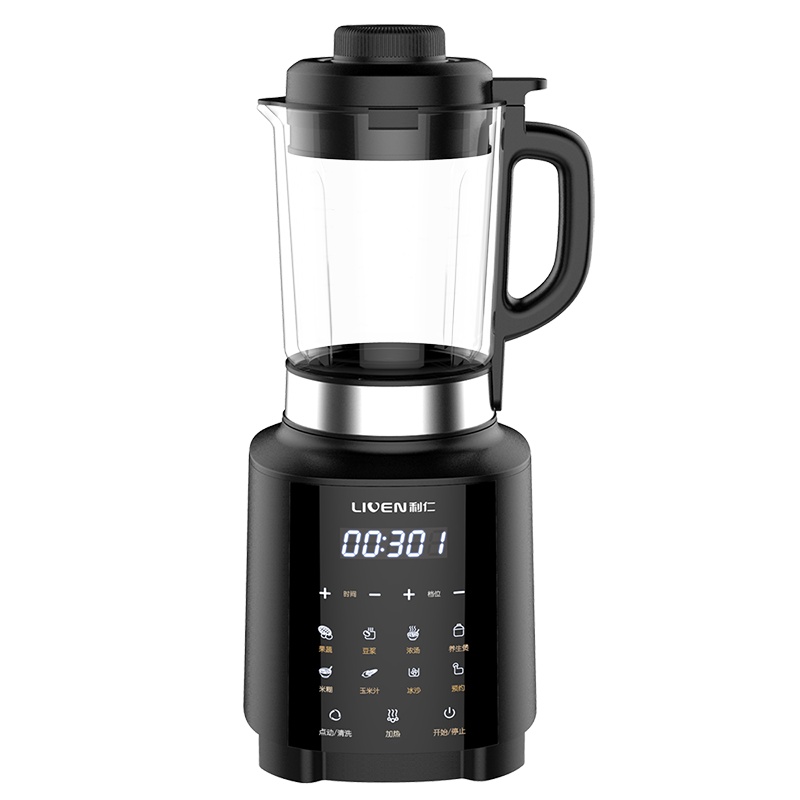 利仁(Liven)破壁料理机家用料理机纯铜电机24小时预约1.75L全触摸操控LED显示LLJ-D1750