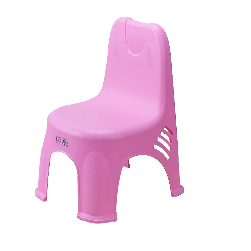 茶花塑料凳子幼儿园宝宝母婴幼儿童靠背防滑椅子加厚矮凳餐桌椅板凳 08531K (红色)