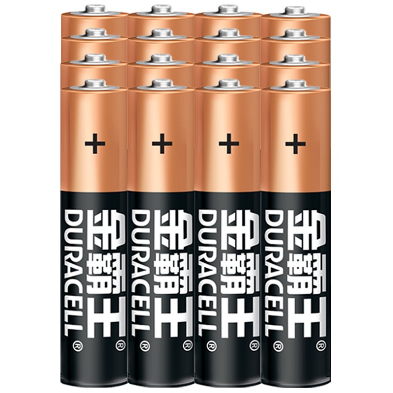 金霸王(Duracell) 碱性电池七号电池7号16粒1.5V 数码电池 汽车遥控器儿童玩具电子指纹门锁体重秤
