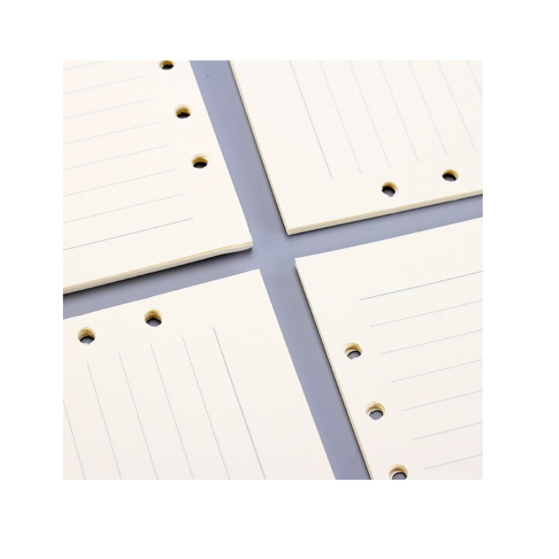 申士A5/25K 6孔活页芯 92张80克米黄道林纸