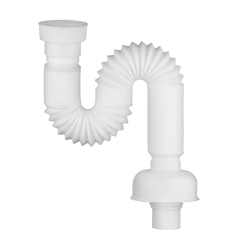 潜水艇(submarine)拖把池下水管墩布池浴缸排水软管防臭S弯45毫米接口SQ-12 其他卫浴五金套件