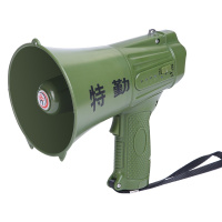 雷公王 CR-611便携喊话器军绿户外巡逻扩音喇叭录音充电扩音器