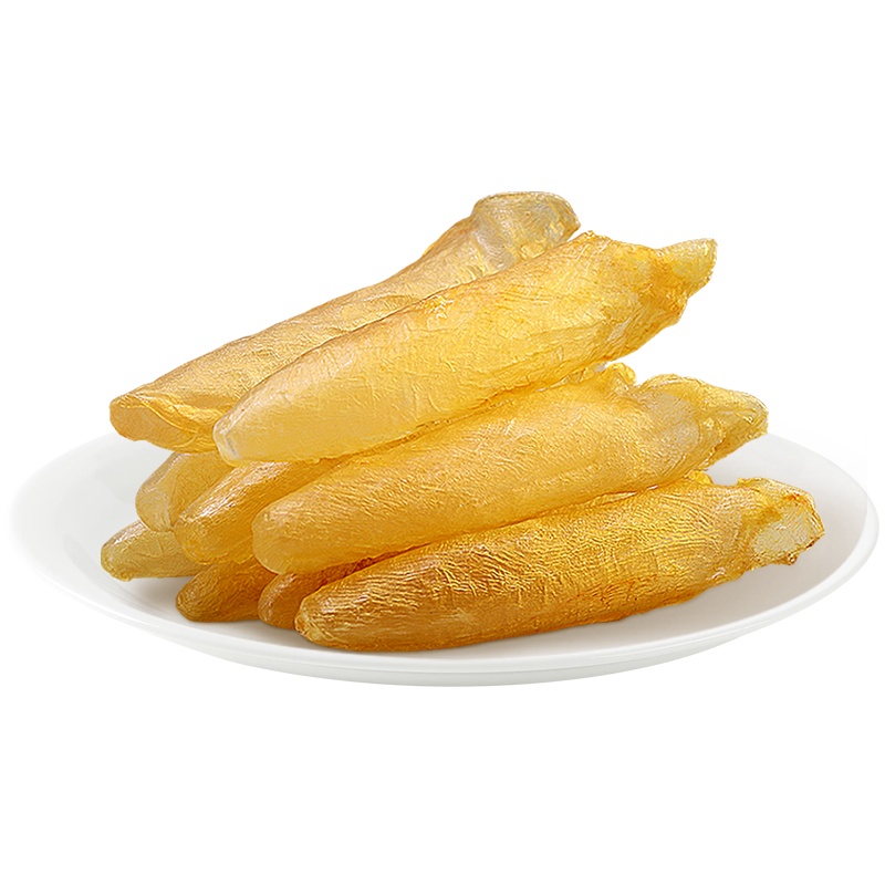 久年 5A陈年足干黄花鱼胶鱼肚鱼泡干花胶250g胶原蛋白备孕期美丽女士健康营养滋补深海野生鱼鳔约20头