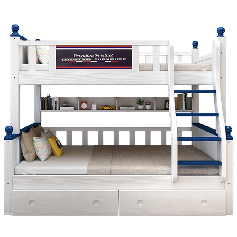 爱家生活全实木上下床高低床双层两层床子母床母子床儿童床上下