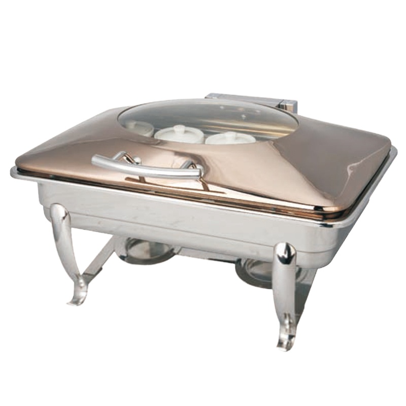 BYS1212-C欧款自助餐炉1/2(玫瑰金）