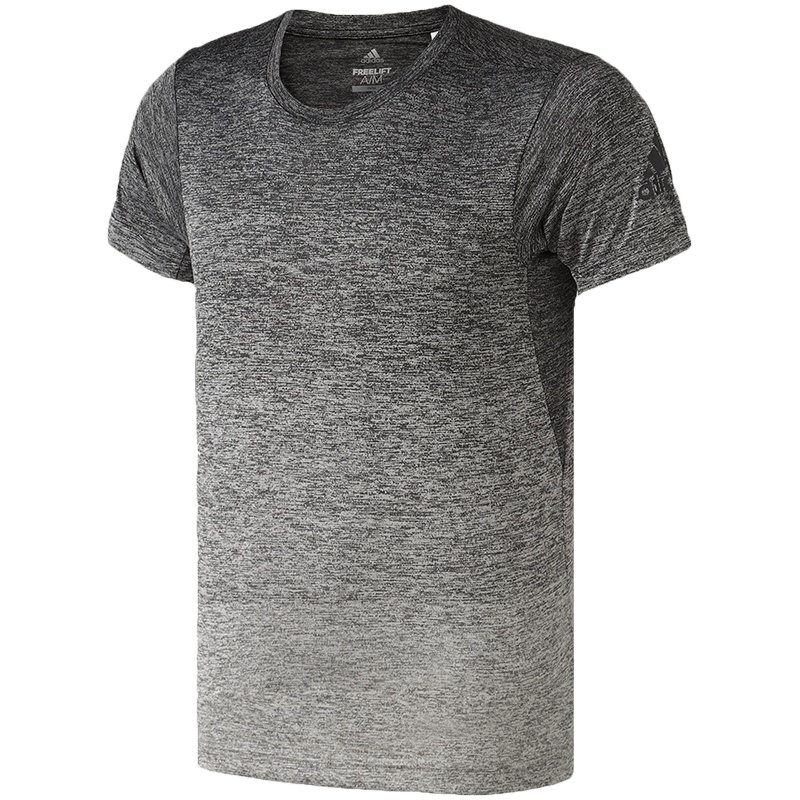 【自营】adidas男服短袖T恤跑步训练健身休闲运动服DY9606