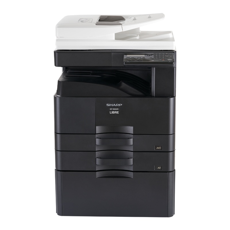 夏普(sharp)S305R复印机 黑白 激光多功能一体机 A3A4 复合机 复印机 打印机 305(双面复印打印)双纸盒