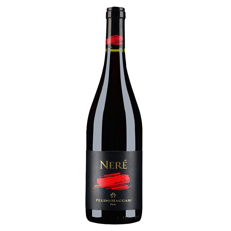 意大利 JS91 西西里产区 玛卡里酒庄奈尔黑珍珠2016半干红葡萄酒750ml 单支
