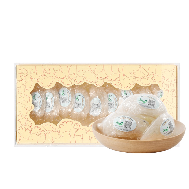 阿依舍燕窝正品孕妇干盏进口溯源码家庭装燕盏30g天然干货