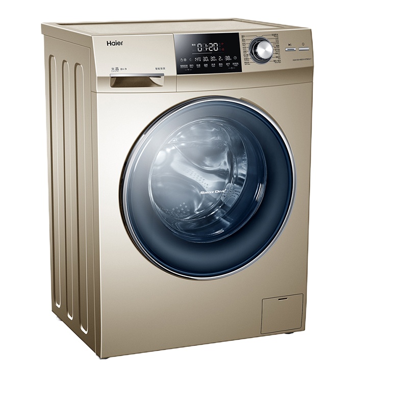 海尔(Haier)XQG100-HBDX14756GU1 10公斤全自动家用滚筒洗衣机 干衣机洗烘一体机