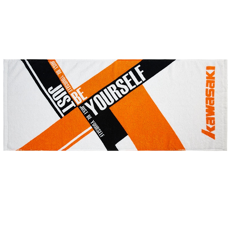 Kawasaki川崎纯棉运动毛巾柔软优质擦汗巾速干吸汗健身房运动毛巾