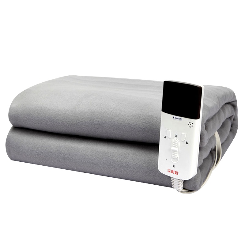 彩虹（RAINBOW）单人电热毯 电褥子（1.8*1.5米） 除螨排潮 安全遇水不漏电