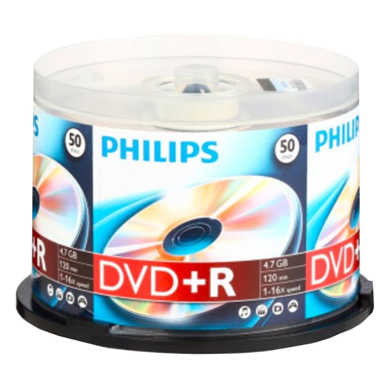 PHILIPS 飞 利 浦 DVD光盘 50片 桶装
