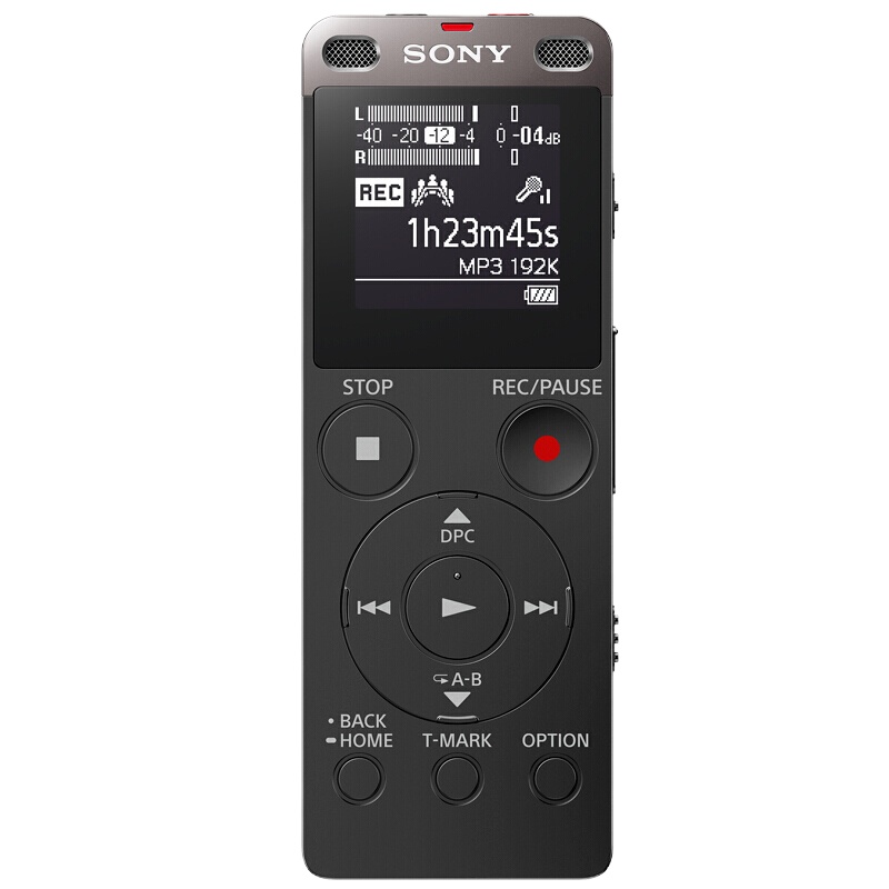 SONY 索尼 ICD-UX565F (8G)静谧黑专业录音器 bd