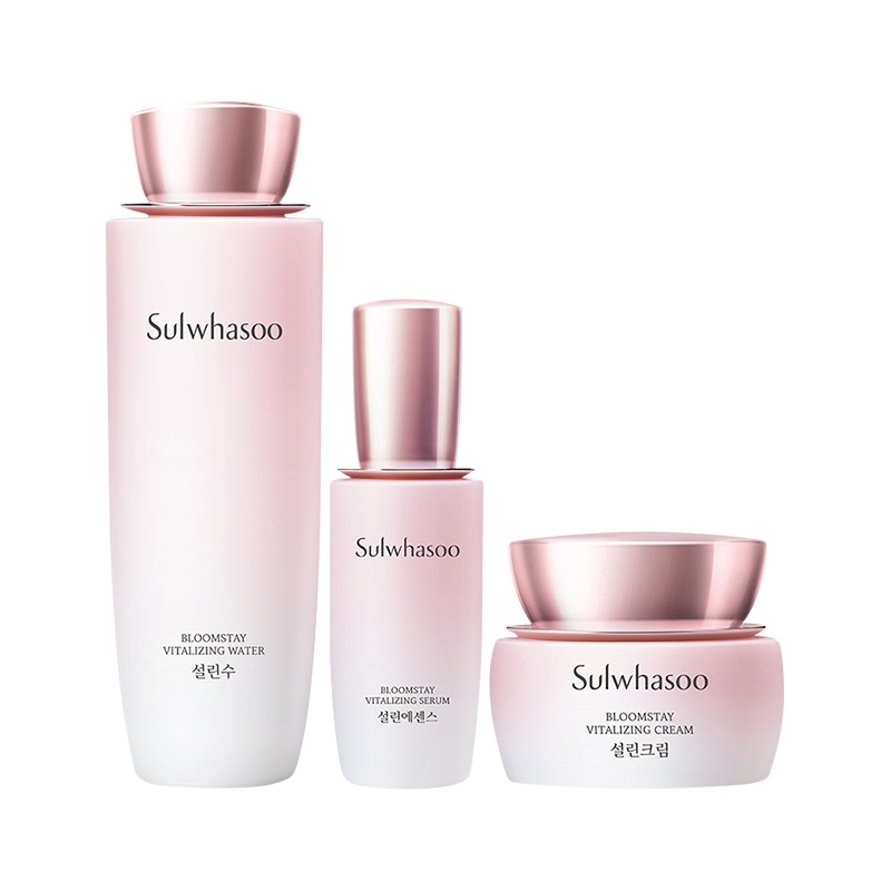 雪花秀雪御活颜精萃精华水面霜套盒 面部护肤套装礼盒