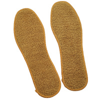 [10双]秋冬羊驼绒保暖舒适鞋垫加绒加厚皮毛一体男女防臭透气吸汗鞋垫胡