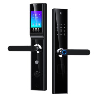 酷客汉刻指纹锁家用防盗门智能锁具酒店电子锁民宿密码锁十大品牌入户标准版上门安装
