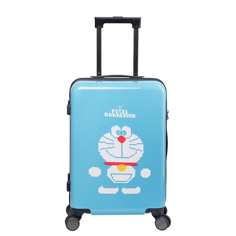 银座哆啦A梦儿童拉杆箱万向轮18寸登机行李箱 20寸机器猫旅行箱
