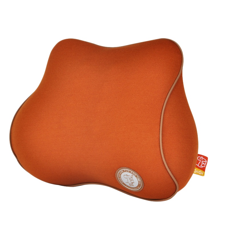 GiGi汽车头枕GT-01太空记忆棉擎天头枕 车用颈枕 头靠枕咖色