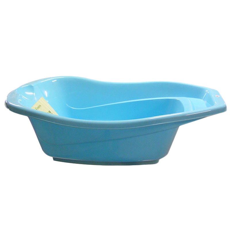 茶花中号浴盆母婴幼儿童宝宝洗澡盆 0409(蓝色)