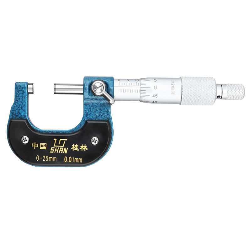 桂量 外径千分尺 0-25-50-75-100-125及以上 测量准确精度高
