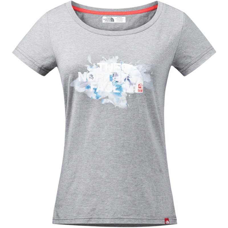 北面（TheNorthFace）透气时尚圆领户外运动短袖女T恤|2XUW