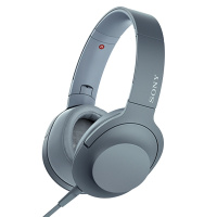 索尼(SONY)MDR-H600A 头戴式高解析度立体声耳机 有线控(月光蓝色)