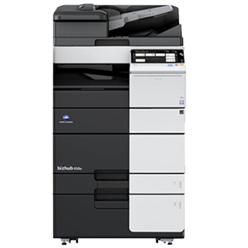 柯尼卡美能达(KONICA MINOLTA)558e A3黑白复合机 (双面同步输稿+双纸盒+50页装订+工作台)