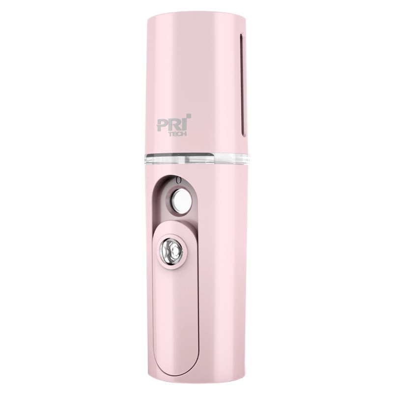 匹奇(Pritech) 纳米喷雾补水仪器FS-030粉色 声波震荡 持续喷雾 USB充电 补水仪