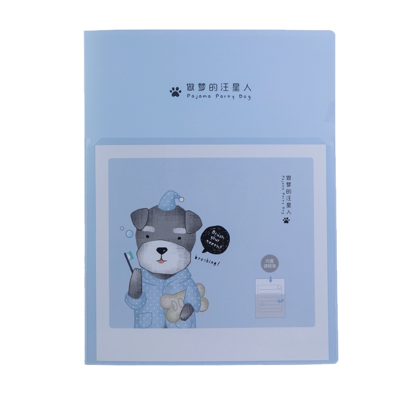 得力资料册收集册a4文件夹学生卷子分类孕期检查报告收纳盒试卷夹多功能大容量可爱高中生插页分页神器72553LAN