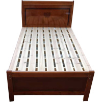 卡里鳄红色床KLE—MC12木质公寓床