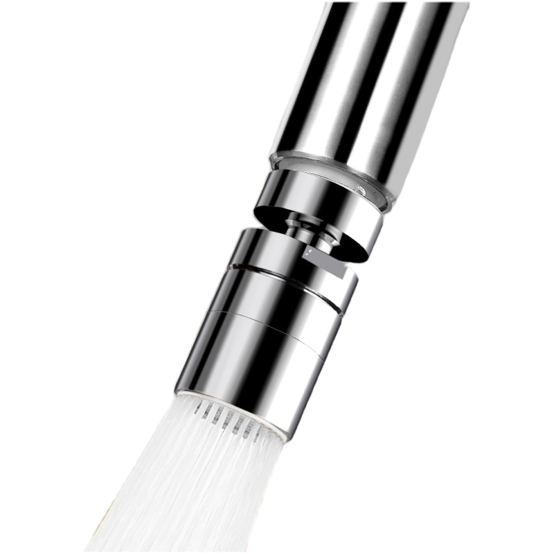 尔沫 厨房出水嘴防溅水增压过滤网万向喷头加长延伸器厨房家用自来水花洒厨房防溅花洒水龙头