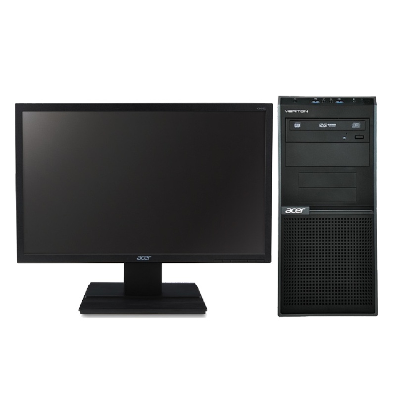宏碁(ACER)VERITON D430台式电脑21.5寸显示器(i5-7400 8G 1T WIN7系统 定制 )
