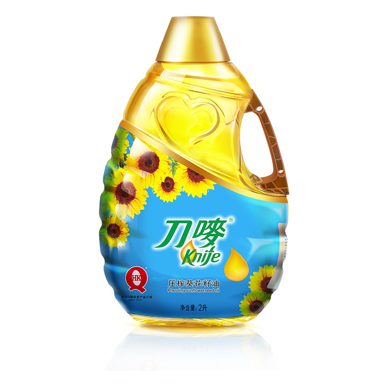 刀唛 食用油 压榨一级 葵花籽油2L香港品质
