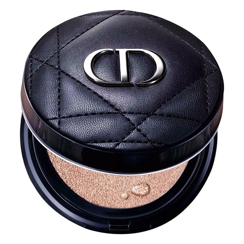 [国内专柜版]迪奥凝脂恒久气垫粉底14g锁妆气垫0N#中调浅白肤色无暇哑光妆感